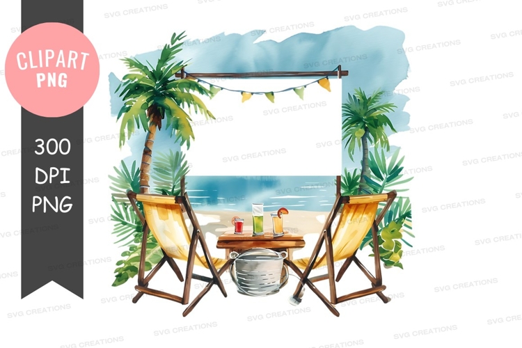 Palm Trees Clipart Image 7