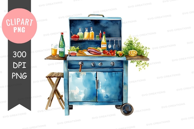 Outdoor grilling station