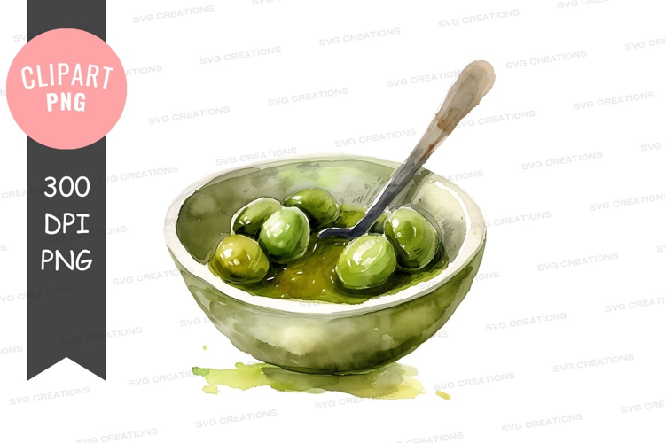 Bowl of olives