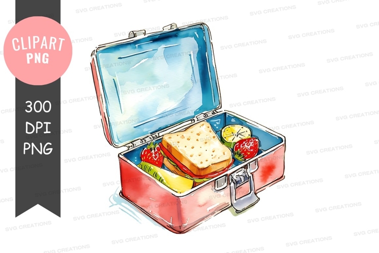 Healthy lunch in a lunch box