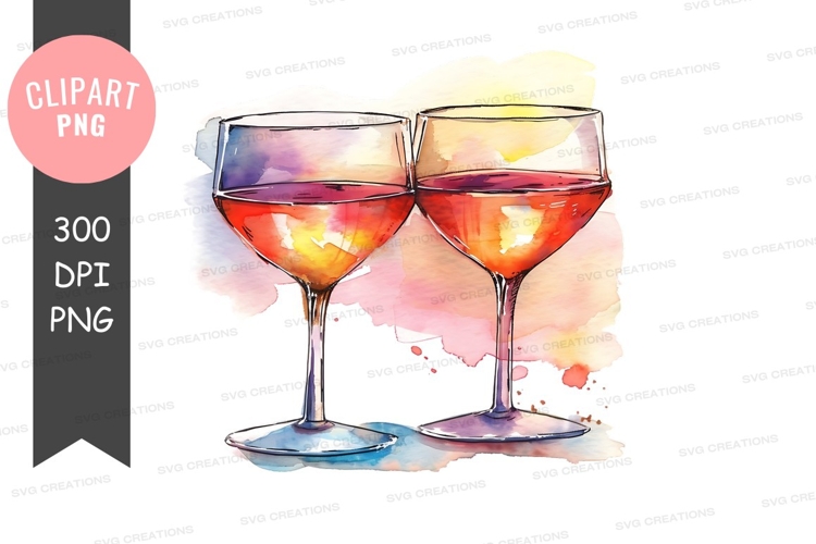 Celebration wine glasses