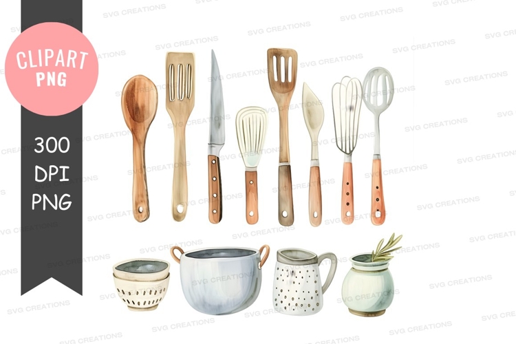 Cooking Utensils Clipart Image 9
