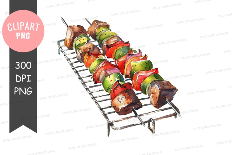 Grilled vegetable skewers