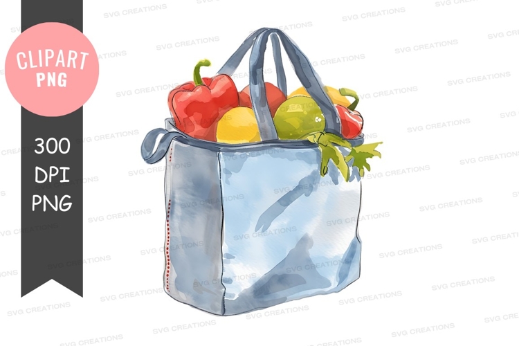 Tote Bag Clipart Image 23