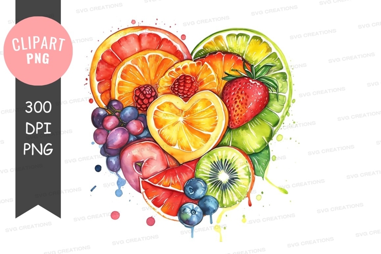 Watercolor Lemon Clipart Image 12