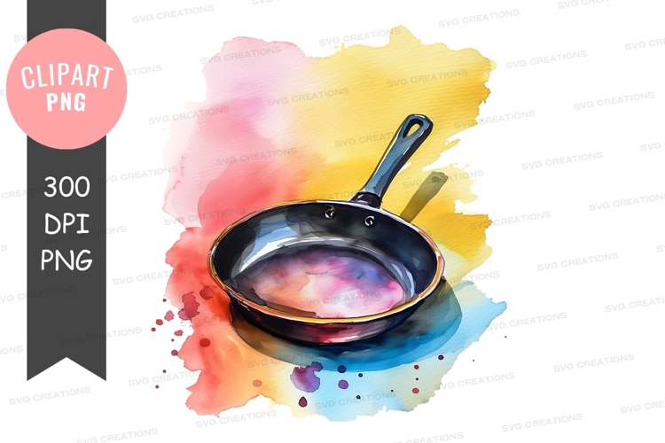 Frying Pan Clipart Image 10