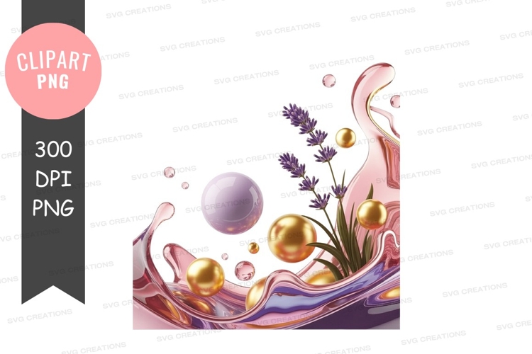 Lotus Flower Clipart Image 10
