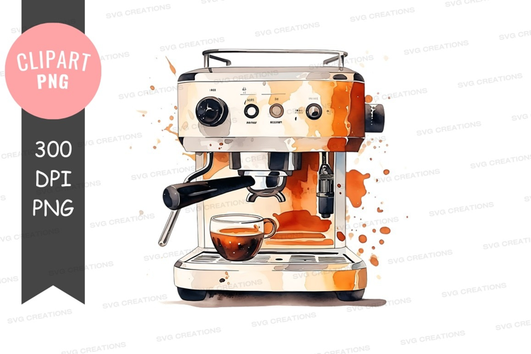 Coffee machine with espresso
