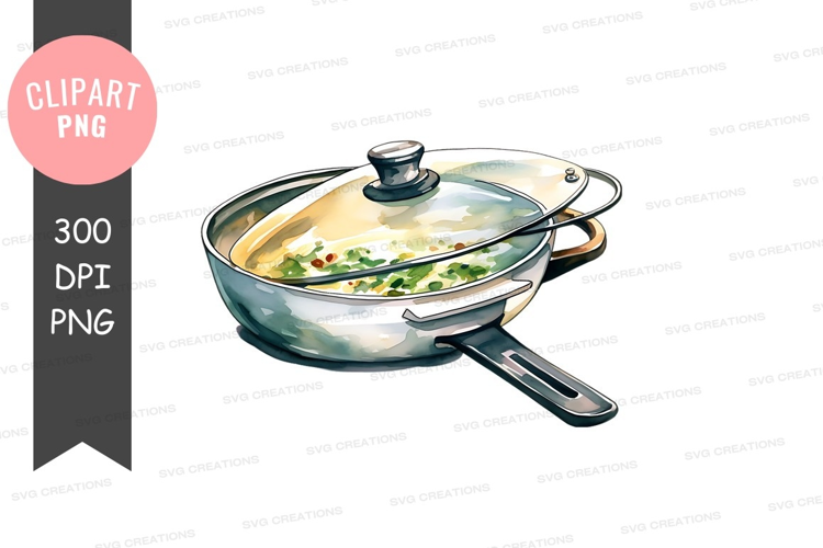 Cooking in a stainless steel pan