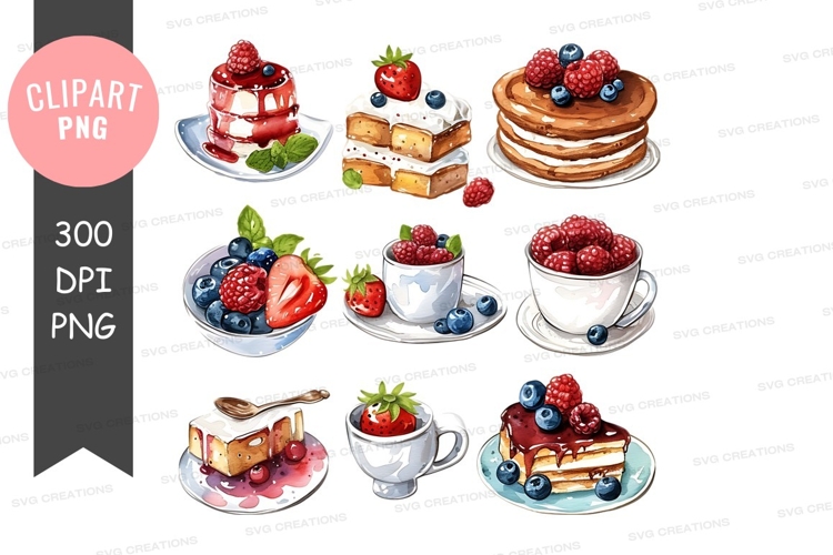 Pancakes Clipart Image 4