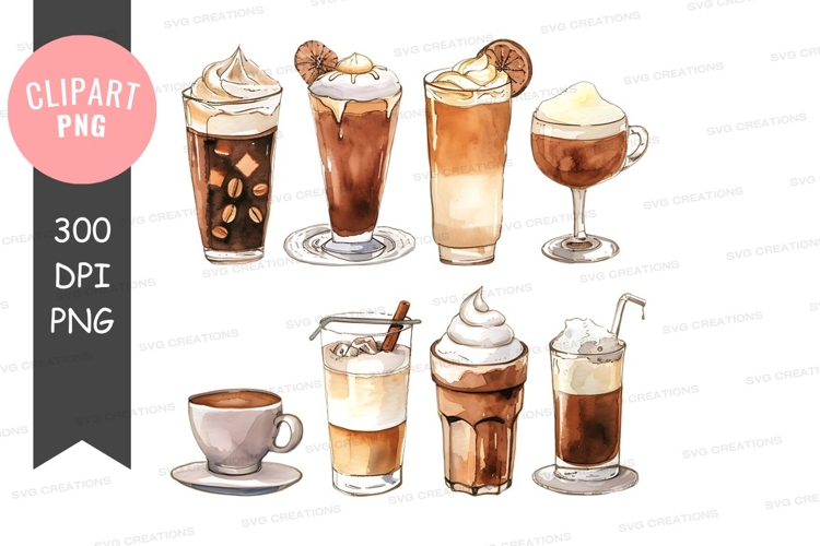 Latte Clipart Image 3