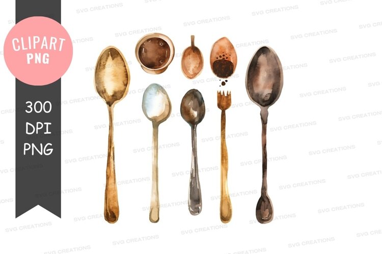 Assorted cutlery and condiments example image 1