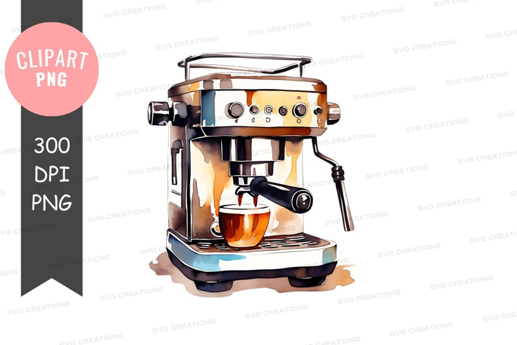 Modern espresso machine