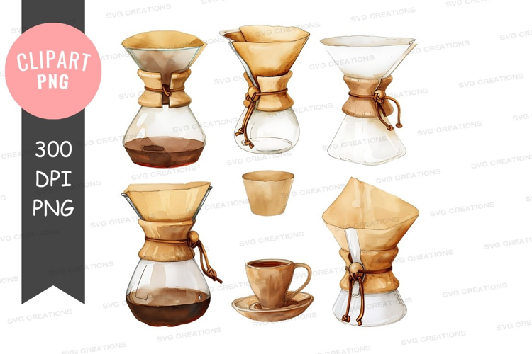Coffee brewing with chemex