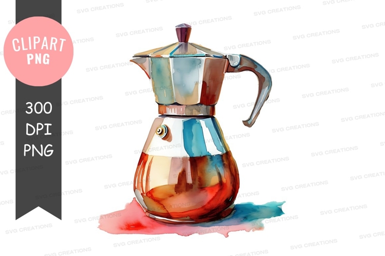 Coffee Pot Clipart Image 11