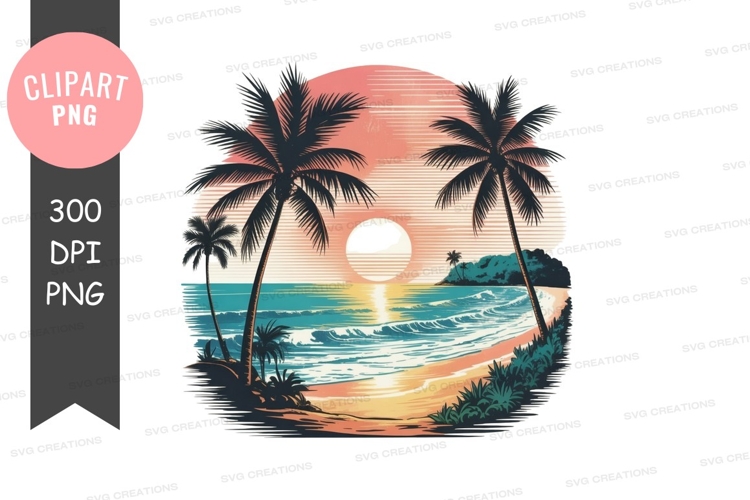 Palm Trees Clipart Image 16