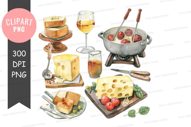 Gourmet cheese and wine selection