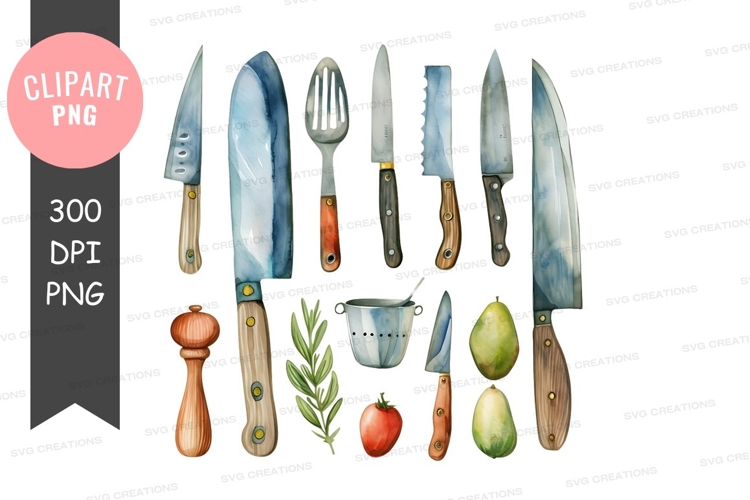 Kitchen Utensils Clipart Image 21
