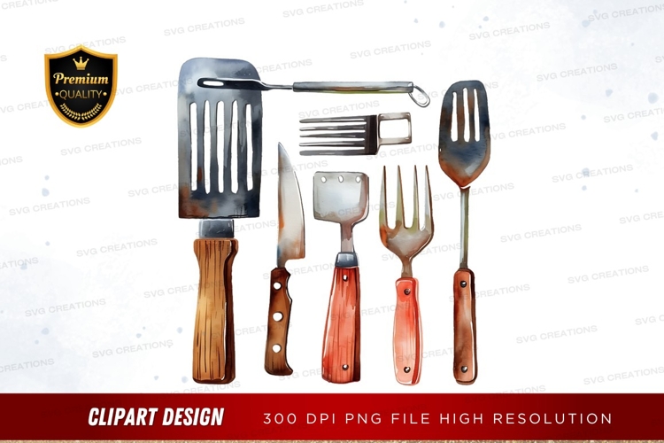Kitchen Utensils Clipart Image 11