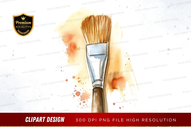 Paintbrush Clipart Image 16