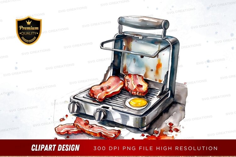 Breakfast grill machine example image 1