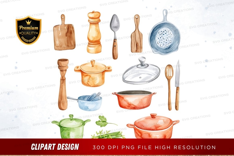 Cooking Utensils Clipart Image 16