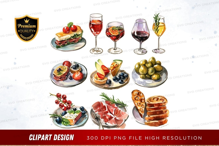 Wine Glasses Clipart Image 11
