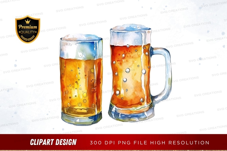 Beer Mugs Clipart Image 7