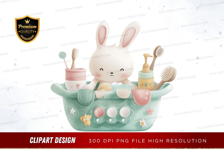 Bath Time Clipart Image 23