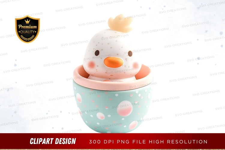 Cute Duck Clipart Image 20