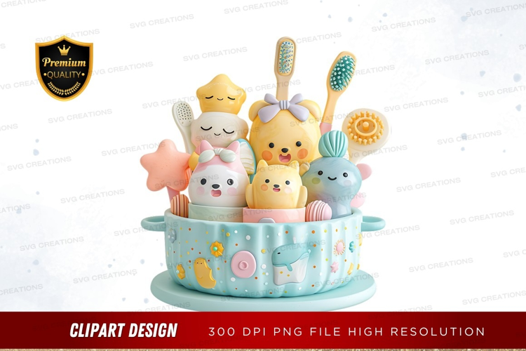 Adorable animal toothbrush holders