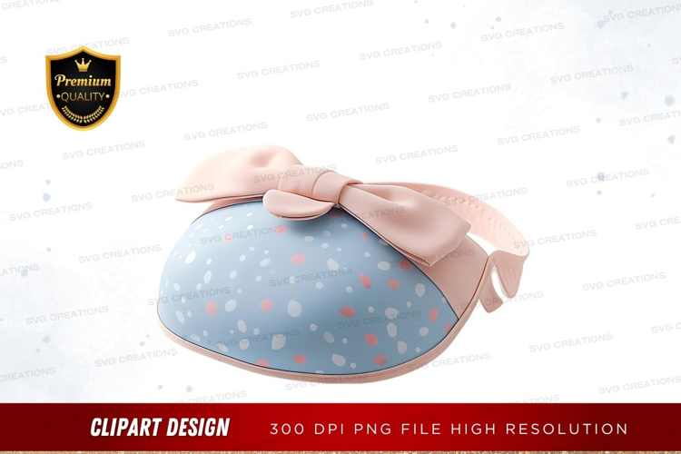 Pastel blue and pink polka dot handbag with bow