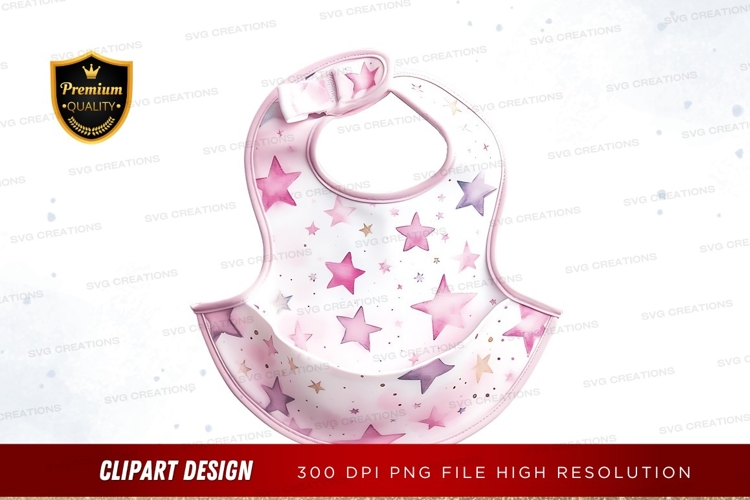 Starry night bib clipart png
