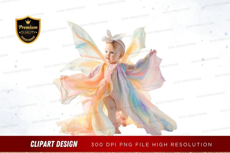 Baby fairy costume example image 1