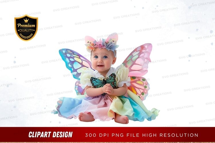 Baby fairy costume example image 1