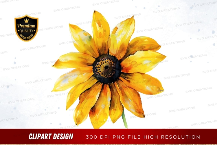 Sunflower Clipart Png Image 15