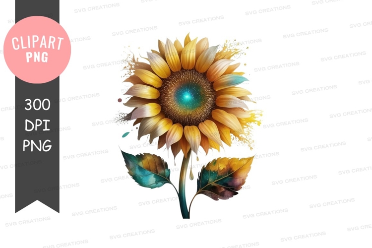 Sunflower Clipart Png Image 24