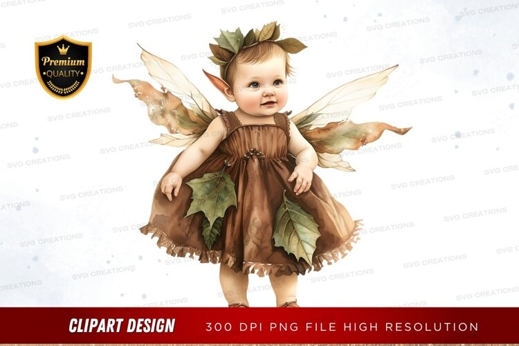 Baby fairy costume example image 1