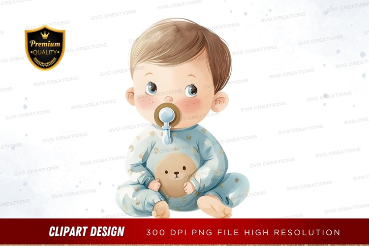 Cute Teddy Bear Clipart Image 3