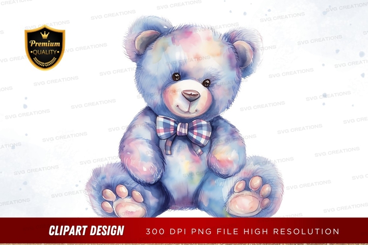 Cute Teddy Bear Clipart Image 20