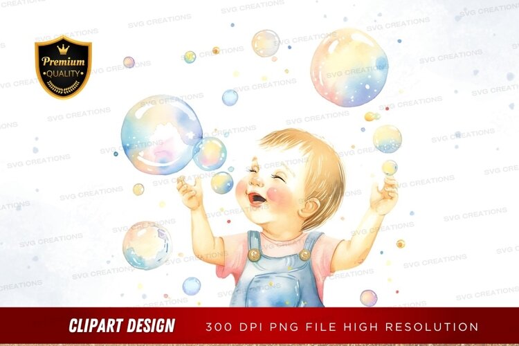 Joyful bubbles example image 1