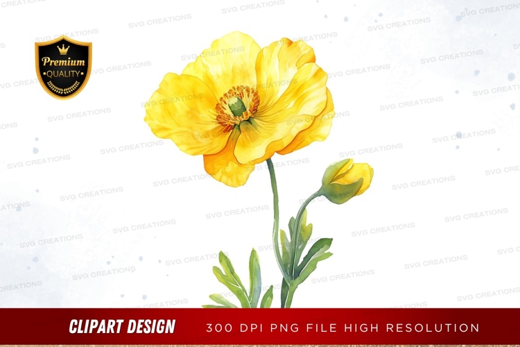 Poppy Clipart Image 17