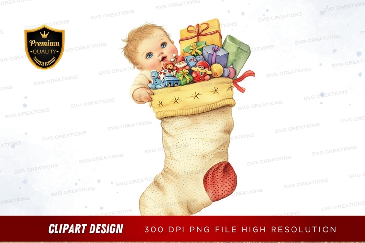 Christmas Stocking Png Image 7
