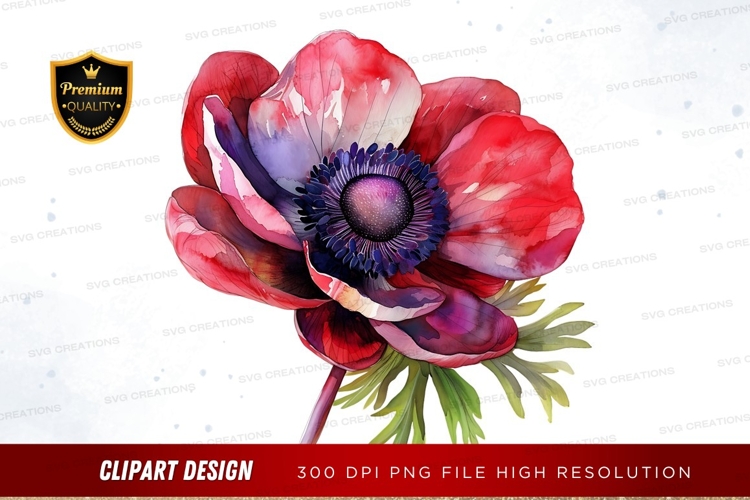 Transparent Background Flower Clipart Image 20