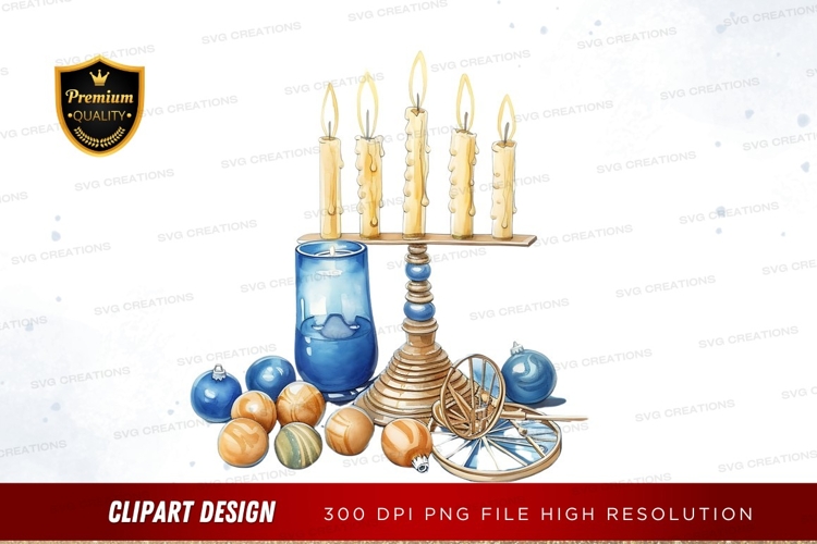Menorah Clipart Image 22