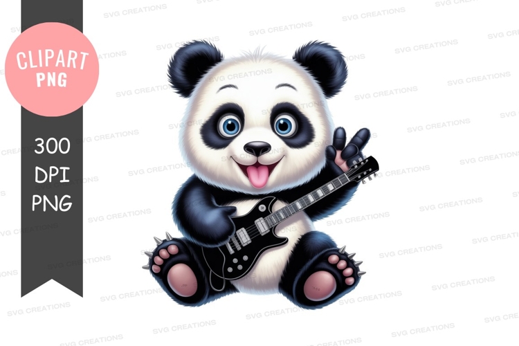 Rockin panda png