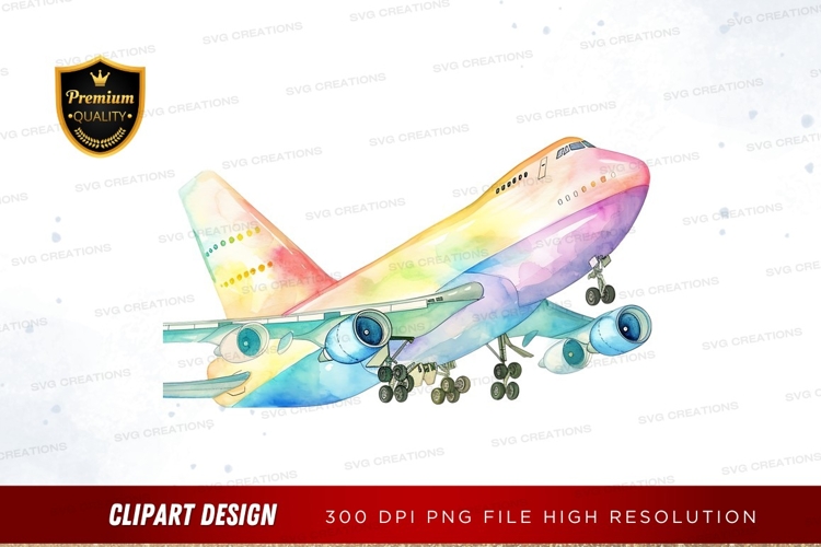 Airplane Clipart Image 7