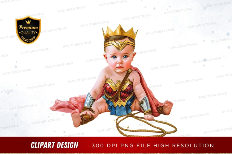 Baby wonder woman costume