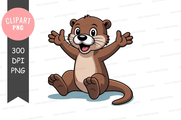 Otter Clipart Image 21