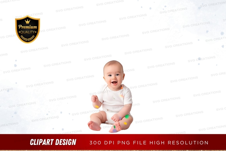 Happy baby clipart png
